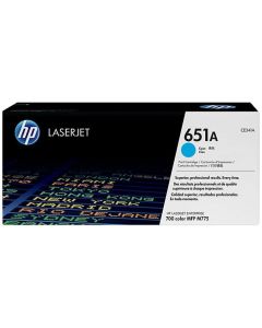 HP 651A original Toner cartridge CE341A cyan standard capacity 16.000 pages 1-pack