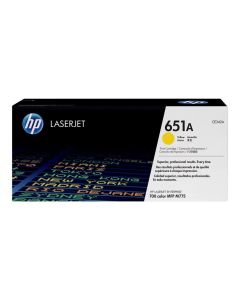 HP 651A original Toner cartridge CE342A yellow standard capacity