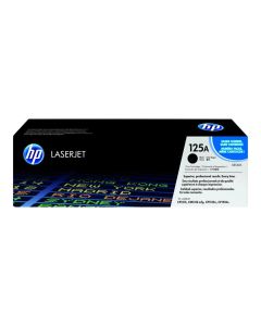 HP 125A Colour LaserJet original toner cartridge black standard capacity 2.200