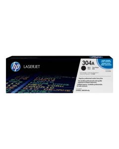 HP 304A Colour LaserJet original toner cartridge black standard capacity 3.500