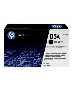 HP 05A LaserJet original toner cartridge black standard capacity 2.300 pages