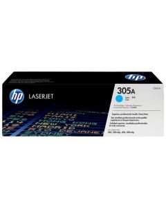 HP 305A original LaserJet Toner cartridge CE411A cyan standard capacity 2.600 pages 1-pack