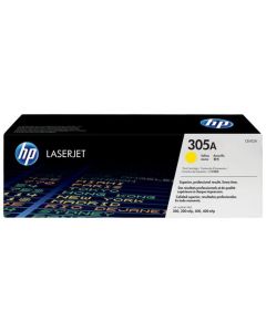 HP 305A original LaserJet Toner cartridge CE412A yellow standard capacity 2.600 pages
