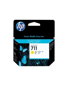 HP 711 original Ink cartridge CZ132A yellow standard capacity 29ml 1-pack