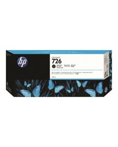 HP 726 original Ink cartridge CH575A matte black standard capacity 300ml 1-pack
