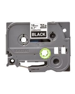 BROTHER P-Touch TZE-345 white on black 18mm