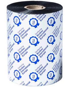 BROTHER STANDARD WAX BLACK 110MM X 600M PK OF 6