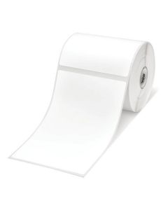 Brother BDE-1J152102-102 White Paper Label Roll, 350 labels per roll, 102x152 mm