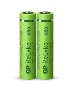 Акумулаторна Батерия GP R03 AAA 850mAh NiMH 85AAAHCE-EB2 RECYKO, 2 бр. в опаковка