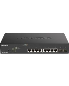 D-Link 10-Port PoE+ Gigabit Smart Managed Switch