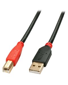 LINDY LNY-42761 :: USB 2.0 Type A - B активен кабел, 10.0 м