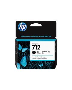 HP 712 80-ml Black Designjet Ink Cartridge