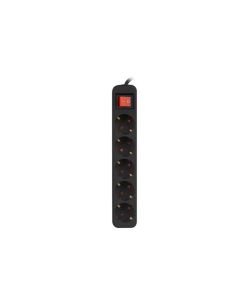 Lanberg power strip 1.5m, 5 sockets, french with circuit breaker quality-grade copper