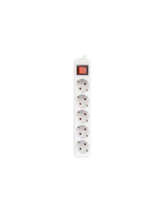 Lanberg power strip 1.5m, 5 sockets, french with circuit breaker quality-grade copper