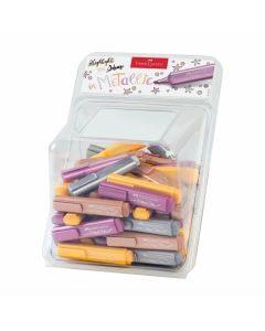 Faber-Castell Текст маркер 1546, металик, 100 броя