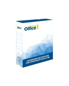 Office 1 Архивна кутия, за класьор, 325 х 300 х 80 mm, микровелпапе