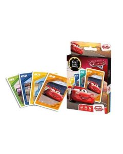 Cartamundi Карти за игра Cars, 4 в 1