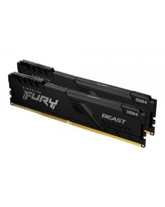 Памет Kingston FURY Beast Black 16GB(2x8GB) DDR4 PC4-25600 3200MHz CL16