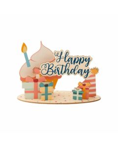 Gespaensterwald 3D картичка, Happy Birthday gifts, дървена