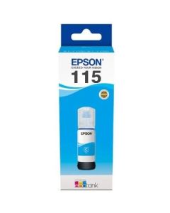 EPSON 1LB 115 EcoTank Cyan ink bottle