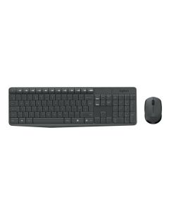 Logitech MK235 Wireless Keyboard and Mouse Combo - Grey - US INTL