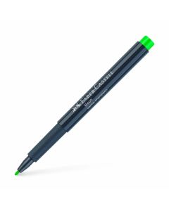 Faber-Castell Маркер, объл, 1.5 mm, неон, зелен