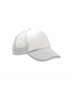 More Than Gifts Бейзболна шапка Trucker Cap, 5-панелна, полиестер, бяла