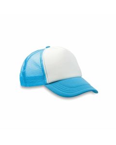 More Than Gifts Бейзболна шапка Trucker Cap, 5-панелна, полиестер, тюркоазена