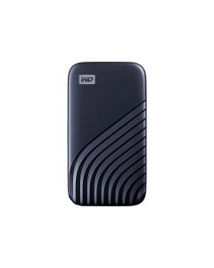WD My Passport SSD 2TB Midnight Blue Cross Compatible USB 3.2 Gen-2 and USB-C 1050MB-s Read 1000MB-s Write PC Mac Compatiable