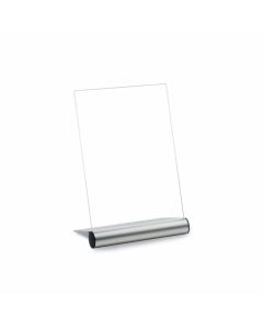 Информационна поставка Platinum, акрил и алуминий, A5