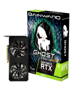 Gainward GeForce RTX 3060 Ti Ghost OC, 8GB, 256 bit, 1xHDMI, 3xDP, PCI-Express Gen 4 x16, NE6306TS19P2-190AB