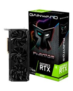 Gainward GeForce RTX 3090 Phantom+ 24GB GDDR6X, 384bit, PCI-E Gen 4 x16, 1x HDMI v2.1, 3x DP, NED3090T19SB-1021M
