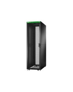 APC Easy Rack 42Ux600x1000 Roof-Side panel-castors-feet No Bottom 4 Brackets black