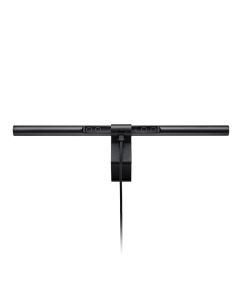 BenQ (CW-WW) Light ScreenBar e-Reading lamp Light Source Dual Color LED, Color Rendering Index-95, Center Illuminance 930 lux (Height 45cm), Color Temp.2700K~6500K, Lighting Cover.(At 500 Lux) 60cmx30cm, USB Power, Aluminum alloy, PCB, BLACK AR17