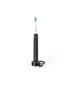 PHILIPS Electric toothbrush Series 3100 Pressure sensor Slim ergonomic design black