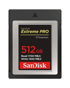 SANDISK Extreme PRO CFexpress Card Type B, 512GB, 1700MB-s Read, 1200MB-s Write