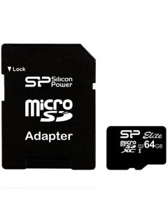 64GB Silicon Power Elite SDXC 50 mode, retail