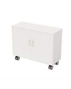 Шкаф RFG, с две врати, 104 х 40 х 90 cm, ПДЧ, светлосив, сглобена мостра