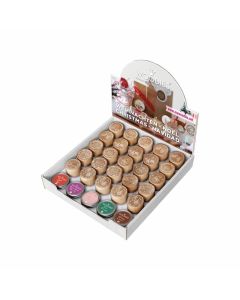 Colop Дисплей Woodies с печати Коледа, 25 броя, с включени 5 тампона, асорти