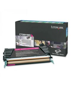 Magenta High Yield Toner Cartridge ,10,000 pages,C736dn - C736dtn