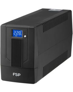 FSP Group IFP1000, 1000VA /600W, Line-innteractive, 2x шуко, 2x IEC, LCD дисплей