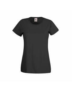Дамска тениска Lady-Fit Original T, размер L, черна