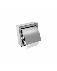 Dayco Диспенсър за тоалетна хартия, стенен, 16 х 6 х 16 cm, инокс