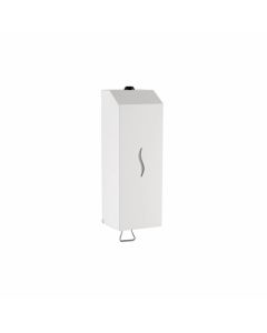 Диспенсър за течен сапун Dayco, 8.5 х 10 х 28.5 cm, бял