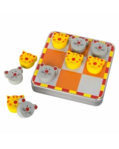 Small Foot Морски шах с котки и мишки, магнитни, дървени