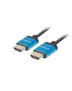 Lanberg HDMI M-M V2.0 cable 1.8m, 4K Slim, black