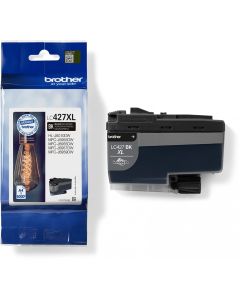 Brother LC427XLBK Black Ink Cartridge - 6000 Pages