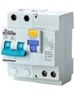  ДТЗ с прекъсвач - RCBO 30mA 2p 40A AC type Shihlin