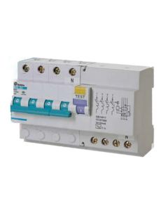 ДТЗ с прекъсвач - RCBO 30mA 4p 63A AC type Shihlin