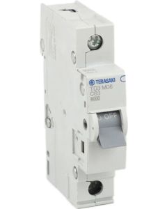 Mиниатюрен автоматичен прекъсвач TERASAKI - MCB 1P 10kA D-40A